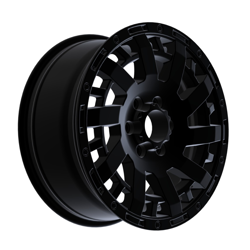 8.0X18" PCD6X130 AGT Wheels 18201 ET84.1 Matt Black 84.1 mm