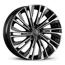8.0X19" PCD 5X112 AGT Wheels 19284 ET50 57.10 mm Gloss Black Diamond