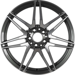 8.0X19" PCD 5X112 EMR Wheels EMR-A360-06 ET45 66.6 mm GUN METAL DIAMOND