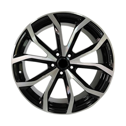 8.0X19" PCD 5X114 AGT Wheels 19034  ET35 67.10 mm Black Diamond