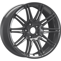 8.0X19" PCD 5X120 EMR Wheels EMR-A412-02 ET37 72.6 mm Gun Metal