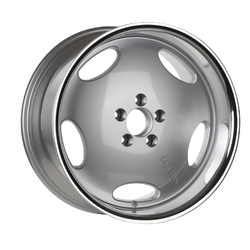 8.5X18" PCD 5X112 Arceo Wheels 5155 SILVER PAINTED MIRROR LIP ET30 66.56 mm