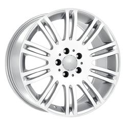 8.5X18" PCD 5X112 Kormetal DY328 SILVER ET38 66.6 mm