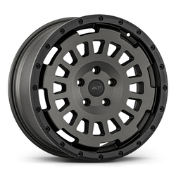 8.5X18" PCD 6X130 AGT Wheels 18192 84.10 mm Matt Black