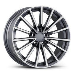 8.5X19" PCD 5X108 AGT Wheels 19288 60.10 mm Gun Metal Diamond