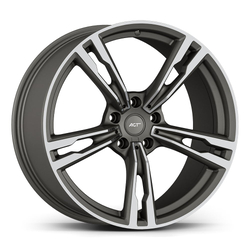 8.5X19" PCD 5X112 AGT Wheels 19265-1 66.60 mm Matt Titan Diamond