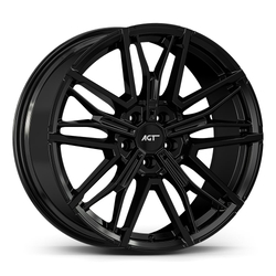 8.5X19" PCD 5X112 AGT Wheels 19272-1 ET30 66.60 mm Gloss Black