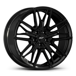 8.5X19" PCD 5X112 AGT Wheels 19272-1 ET33 66.60 mm Gloss Black