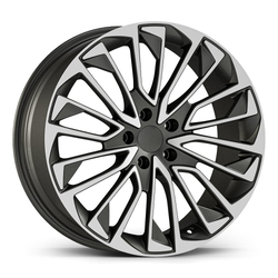 8.5X19" PCD 5X112 AGT Wheels 19277 ET40 Matt Titan Diamond 66.50 mm