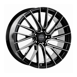 8.5X19" PCD 5X112 Arceo Wheels  ASW02   BLACK DIAMOND ET35 73.1 mm