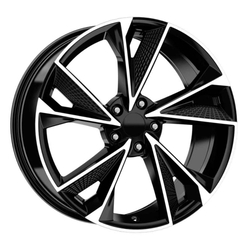 8.5X19" PCD 5X112 EMR Wheels EMR-DY809-01 BLACK DIAMOND ET40 66.45 mm