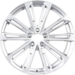 8.5X19" PCD 5X112 EMR Wheels EMR-E308-01 ET42 CRYSTAL SILVER 57.6 mm