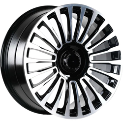 8.5X19" PCD 5X112 RC 225 BLACK DIAMOND ET38 66.6 mm