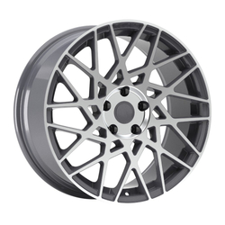 8.5X19" PCD 5x112 Velare 19057-1 ET42 73.10 mm Corris Grey Diamond