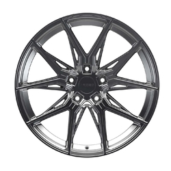 8.5X19" PCD 5X120 Arceo Wheels 19177 BLACK HYPER MARSIELLE ET33 72.6 mm