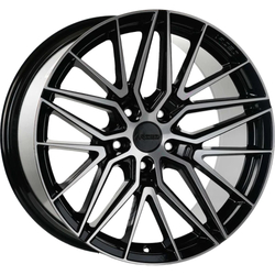 8.5X19" PCD 5X120 Arceo Wheels ARC-19193-37 ET33 Glossy Black  73.1 mm