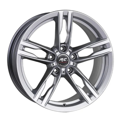 8.5X19" PCD 5X120 RC 182 SILVER ET33 72.6 mm