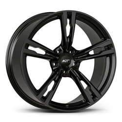 8.5X20" PCD 5X112 AGT Wheels 20265-1 ET32 66.60 mm Gloss Black