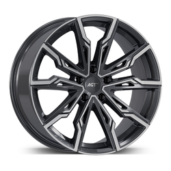 8.5X20" PCD 5X112 FD Wheels 20154-1 MATT GUN METAL DIAMOND ET27 66.6 mm