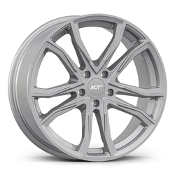 8.5X20" PCD5X112 AGT Wheels 20173-1 ET66.6 Full Silver 66.6 mm