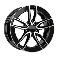 8.0X18" PCD 5x112 Kormetal Jant DY388 Black Diamond ET43 66.6 mm