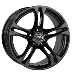 8.0X18" PCD 5x120 Truva Wheels 143 Black ET30 72.6 mm