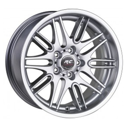 8.0X18" PCD 5x120 Truva Wheels 296 Silver ET20 74.1 mm