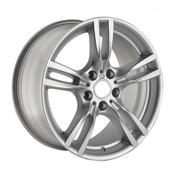 8.0X18" PCD 5x120 Truva Wheels 5003 Silver ET38 72.6 mm