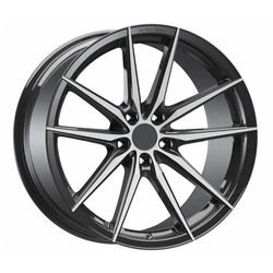 8.5X19" Arceo Wheels ARC 19190 Titanium Diamond PCD 5x120 ET30