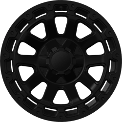 9.0X17" PCD 5X120 EMR Wheels EMR-DY744-12 ET5 Matt Black 65.1 mm