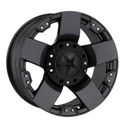 9.0X17" PCD 5X127 RC 5187-4 ET15 71.6 mm MAT BLACK