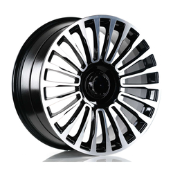 9.0X18" PCD 5X112 RC 224 BLACK DIAMOND ET49 66.6 mm