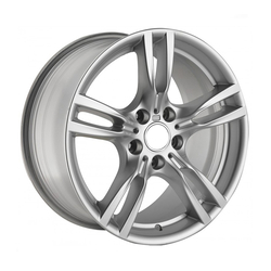 9.0X18" PCD 5X120 RC 144 SILVER ET40 72.6 mm