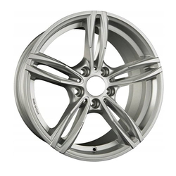 9.0X18" PCD 5X120 RC 5003 SILVER ET50 72.6 mm