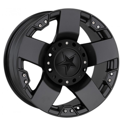 9.0X18" PCD 5X120 RC 5187 MATT BLACK ET20 65.1 mm