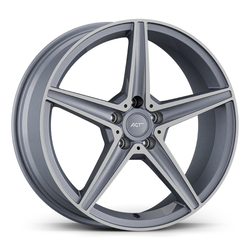 9.0X19" PCD 5X112 AGT Wheels 19297-2 66.60 mm Gun Metal Diamond