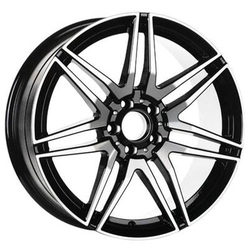 9.0X19" PCD 5X112 RC 361 SILVER DIAMOND ET48 66.6 mm