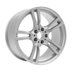9.0X19" PCD 5X120 AGT Wheels 19187 Legend F30 ET45 72.60 mm Full Silver
