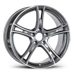 9.0X19" PCD 5x120 Arceo Wheels 19247-2 ET45 72.60 mm Titan Diamond