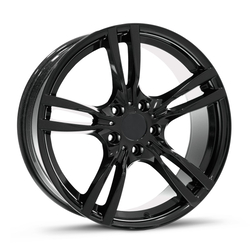 9.0X19" PCD5X120 AGT Wheels 19187 ET45 Gloss Black 72.6 mm