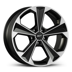 9.0X20" PCD 5x108 Oxigin 20062 Bavyera ET38 72.60 mm Matt Black Diamond