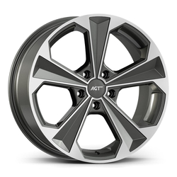 9.0X20" PCD 5x108 Oxigin 20062 Bavyera ET38 72.60 mm Titan Diamond