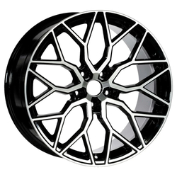 9.0X20" PCD 5X112 EMR Wheels A366-02 ET30 73.10 mm Black Diamond