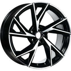 9.0X20" PCD 5X112 EMR Wheels EMR-A399-01 ET35 66.5 mm BLACK DIAMOND