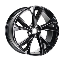 9.0X20" PCD 5X112 Kormetal DY800 BLACK ET35 66.45 mm