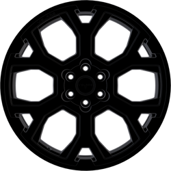 9.0X20" PCD 6X139 AGT Wheels 1125 ET10 Matt Black 93.10 mm