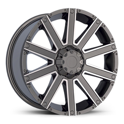 9.0X20" PCD DXD AGT Wheels 20108 ET0 72.60 mm Gloss Black Diamond
