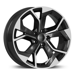 9.0X20" PCD5X112 AGT Wheels 20252 ET35 Titanium Diamond 66.5 mm