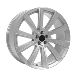 9.0X21" PCD 5X108 AGT Wheels 21251 Merlin ET40 63.40 mm Silver Diamond