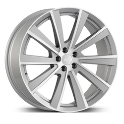 9.0X21" PCD 5X108 AGT Wheels 21251 Merlin ET40 63.40 mm Silver Diamond